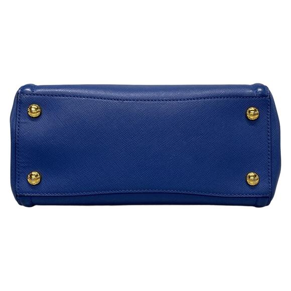 PRADA Triangle Logo Tote Bag BN2608 Saffiano Lux (Leather) - Picture 5 of 16